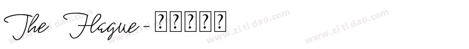 The Hague字体转换